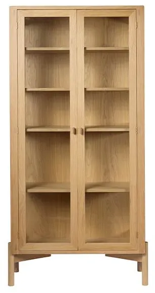 FDB Møbler A90 Boderne vitrineskab 178x89,5 cm