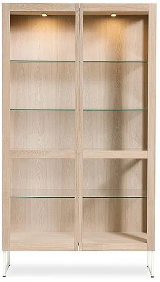 Skovby SM452 vitrineskab - olieret eg